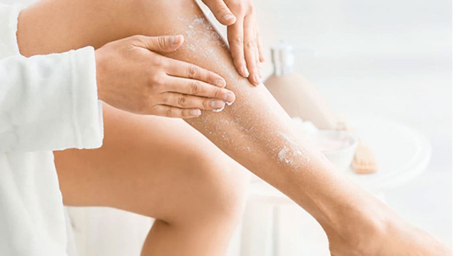 Have you tried to remove dead skin from legs at home?