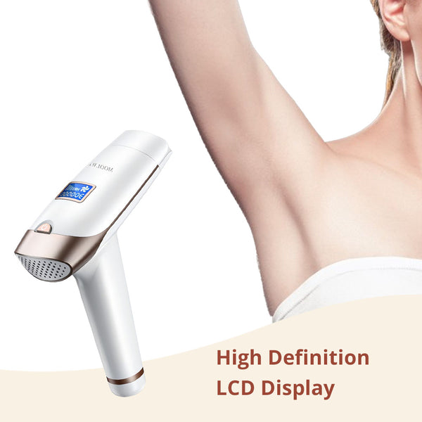 IPL Hair Removal Device With 5 Energy Levels, Large Emission Area for Long-lasting Hair Removal