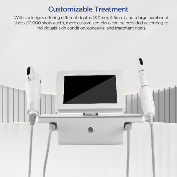 2-in-1 Ultrasound HIFU Machine for & Vaginal Tightening Facial Lifting Skin Firming