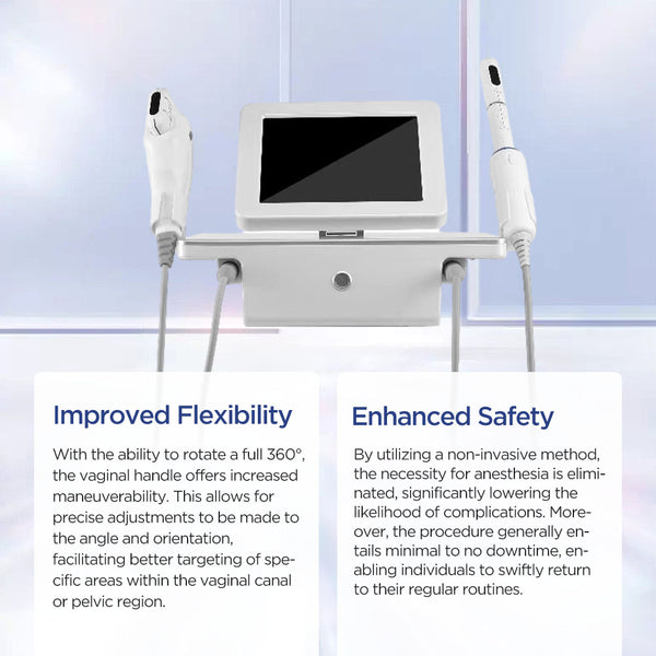 2-in-1 Ultrasound HIFU Machine for & Vaginal Tightening Facial Lifting Skin Firming
