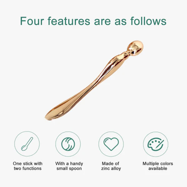 Double roller eye cream massage stick