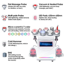 9 in 1 80K Ultrasonic Cavitation RF Body Shaping Skin Tightening Machine