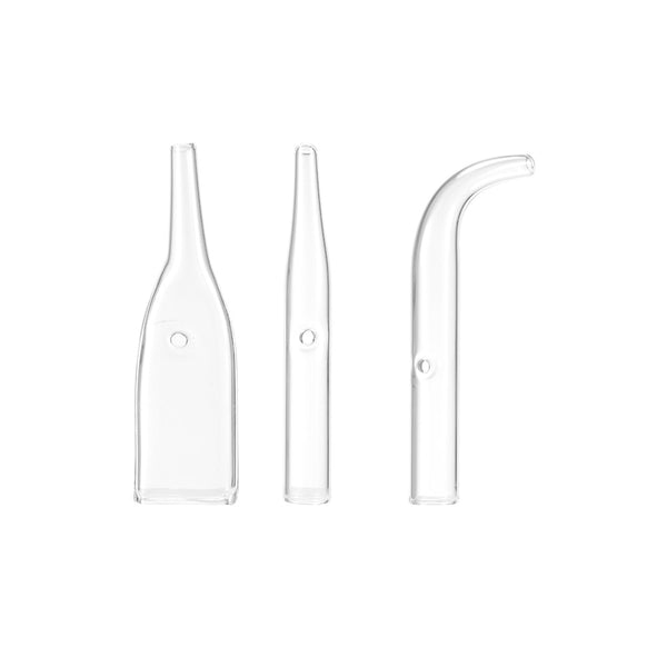 Glass tube for facial cleansing from a 3-in-1 hydro microdermabrasion machine