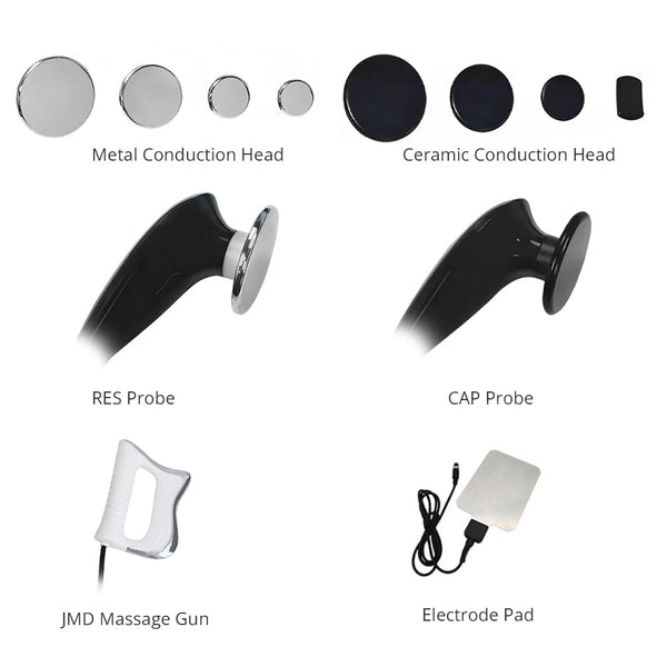 3 In 1 TECAR Therapy Machine With 448k CET RET Probes For Physiotherapy