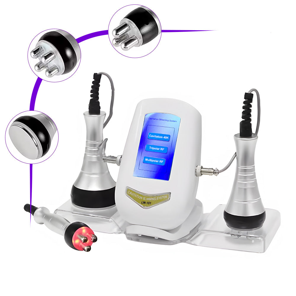 ★3 IN 1 SLIMMING MACHINE超美品!★ 3 In 1 Ultrasonic Cavitation Machine For Body Contouring Skin Tighteni