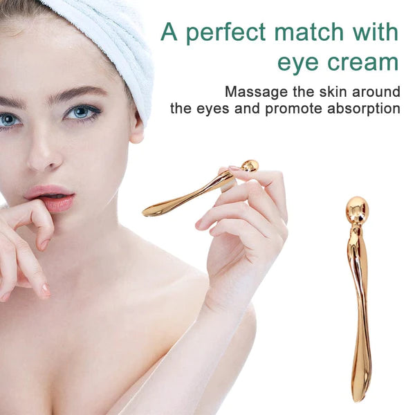 Double roller eye cream massage stick
