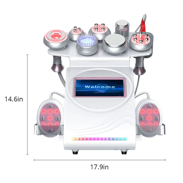 9 in 1 80K Ultrasonic Cavitation RF Body Shaping Skin Tightening Machine