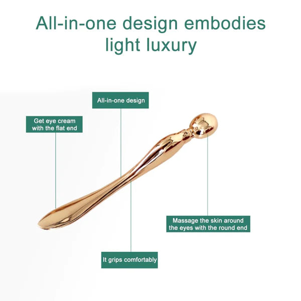 Double roller eye cream massage stick