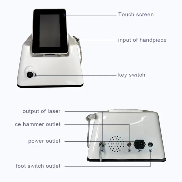 980nm Diode Laser Machine for Skin Discoloration and Spot Treatment for Professional Use