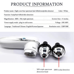 Skin Diagnosis Hair Analyzer