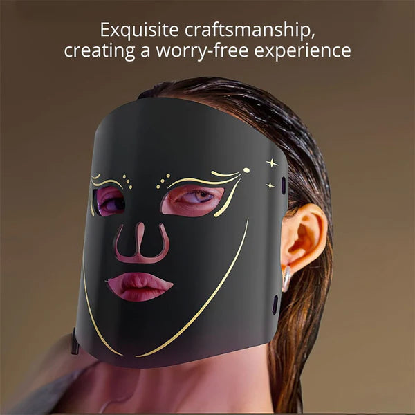 LED Face Mask Device Photorejuvenation Skin Whitening Acne Treatment for Home Use