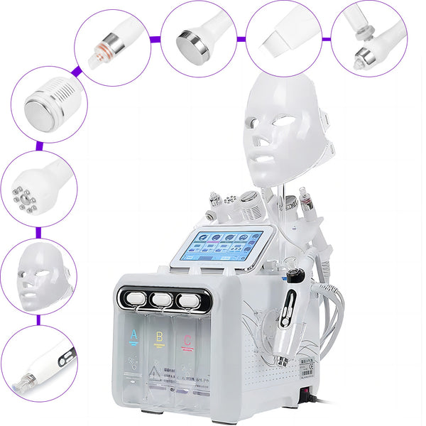 8In1 Professional HydroDermabrasion Machine For Cleansing Moisturizing Antiaging