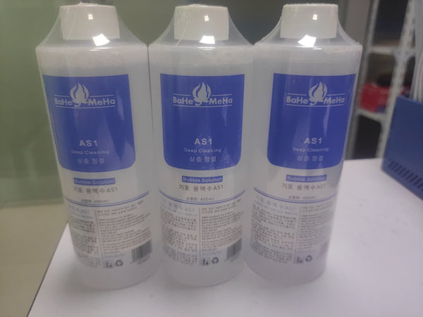 400ml Deep Cleansing Solution for Hydro Dermabrasion Machine (AS1 / 3 Bottles)