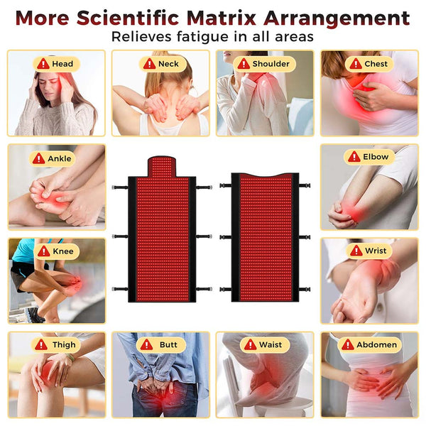 Infrared Red Light Therapy Mat 73” X 33” Pain Fatigue Relief Sleeping Bag