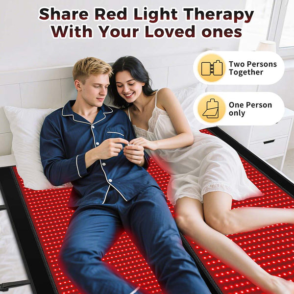 Infrared Red Light Therapy Mat 73” X 33” Pain Fatigue Relief Sleeping Bag