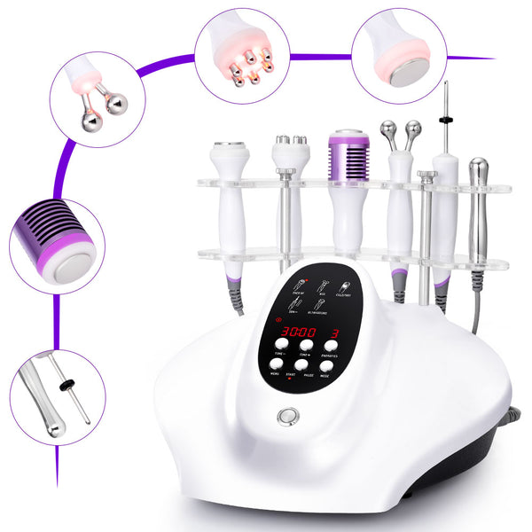 handles of Ultrasound Facial Machine