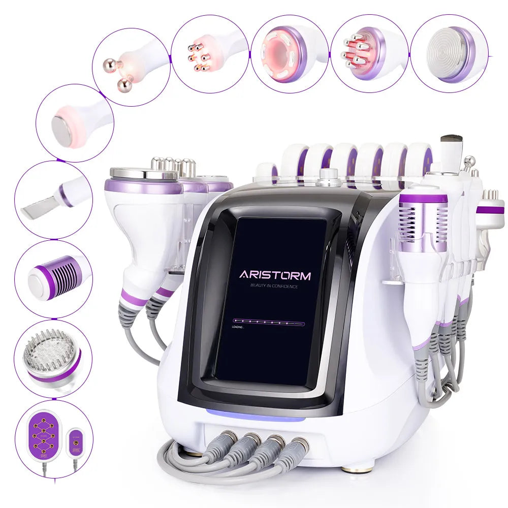 Fat burning machine multifunctional fat removal skin care beauty device  body sculpting machine 3 in 1 face lifting with 3 probes
