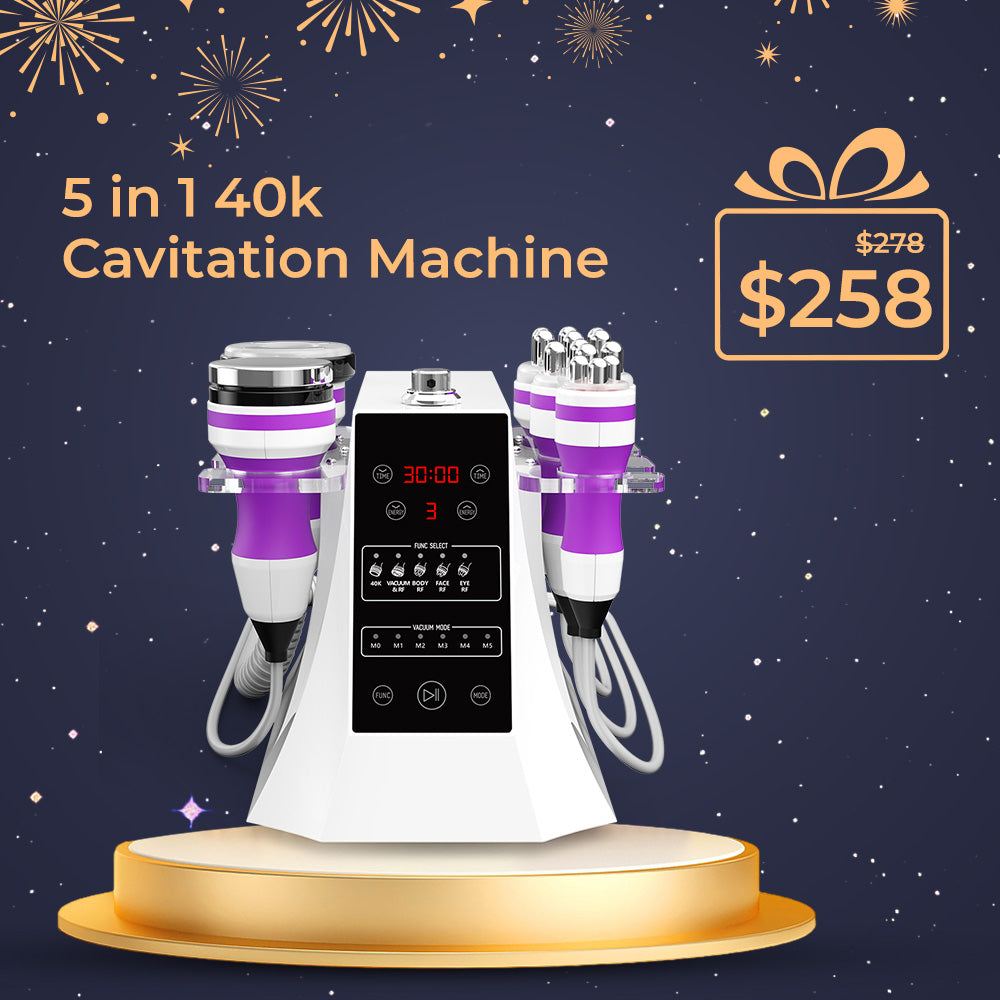 5 in 1 40k Cavitation Machine for Body Sculpting & Facial Skin Care