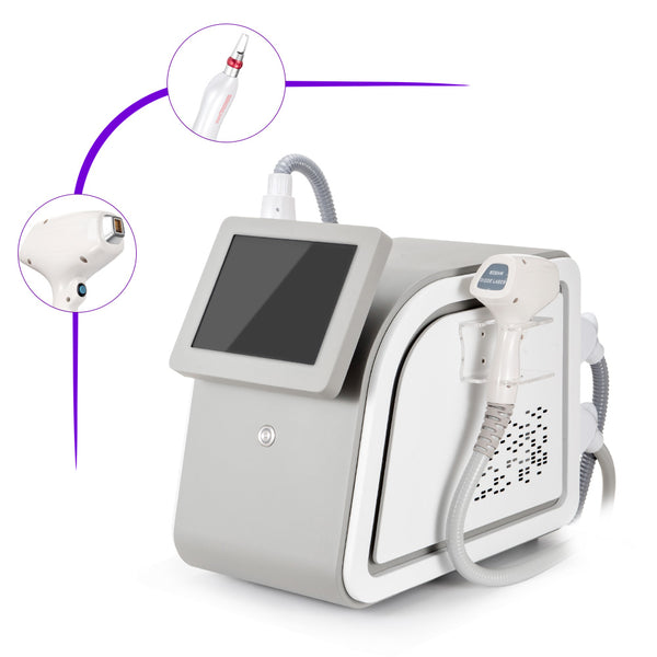 2 In1 DPT 808nm Diode Hair Removal YAG Laser Tattoo Removal Machine