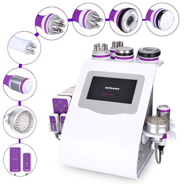 40k Cavitation Machine 9 In 1 RF Vacuum Cold Photon Micro Current Slimming Machine