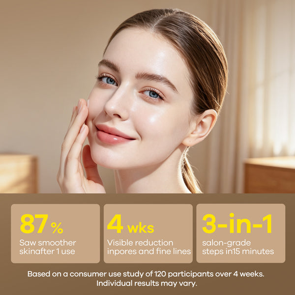 Portable 3-in-1 Diamond Microdermabrasion Machine for Dead Skin Removal and Pore Cleansing