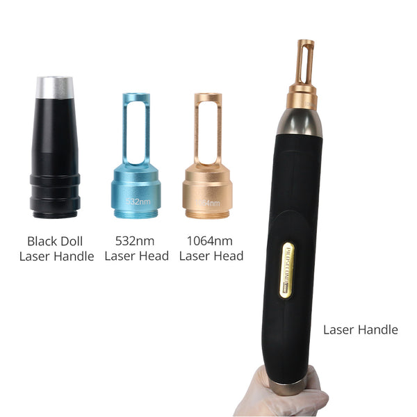 Picosecond Laser Beauty Machine With 3 Laser Head For Tattoo Removal Carbon Facial Peel