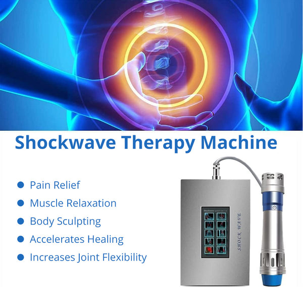 Shockwave Therapy Machine Muscle Pain Relief ED Treatment Massage Device
