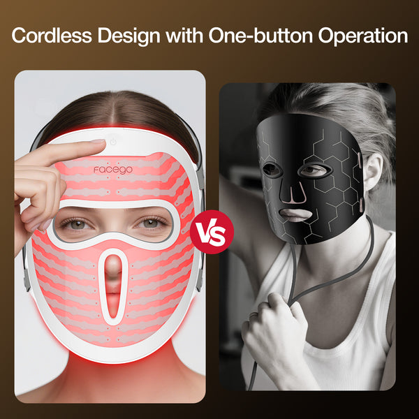 7+1 Color Red Light Therapy Face Mask for Home Use