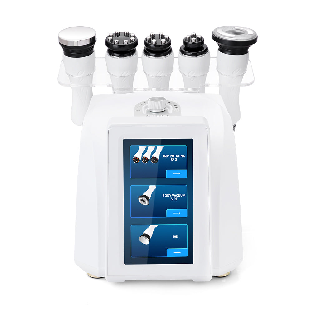 5-in-1 Ultrasonic Cavitation Machine Body Contouring Rotary RF Vacuum