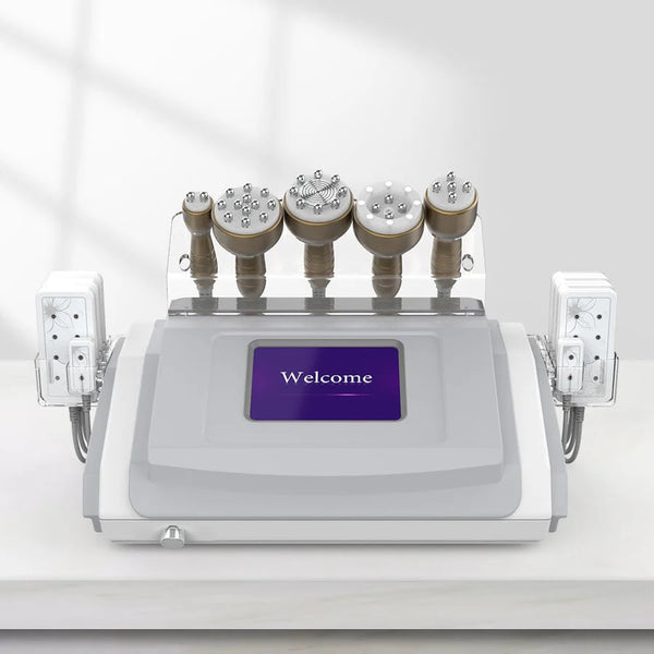 6 In 1 Cavitation Bipolar Rf Lipo Laser Machine