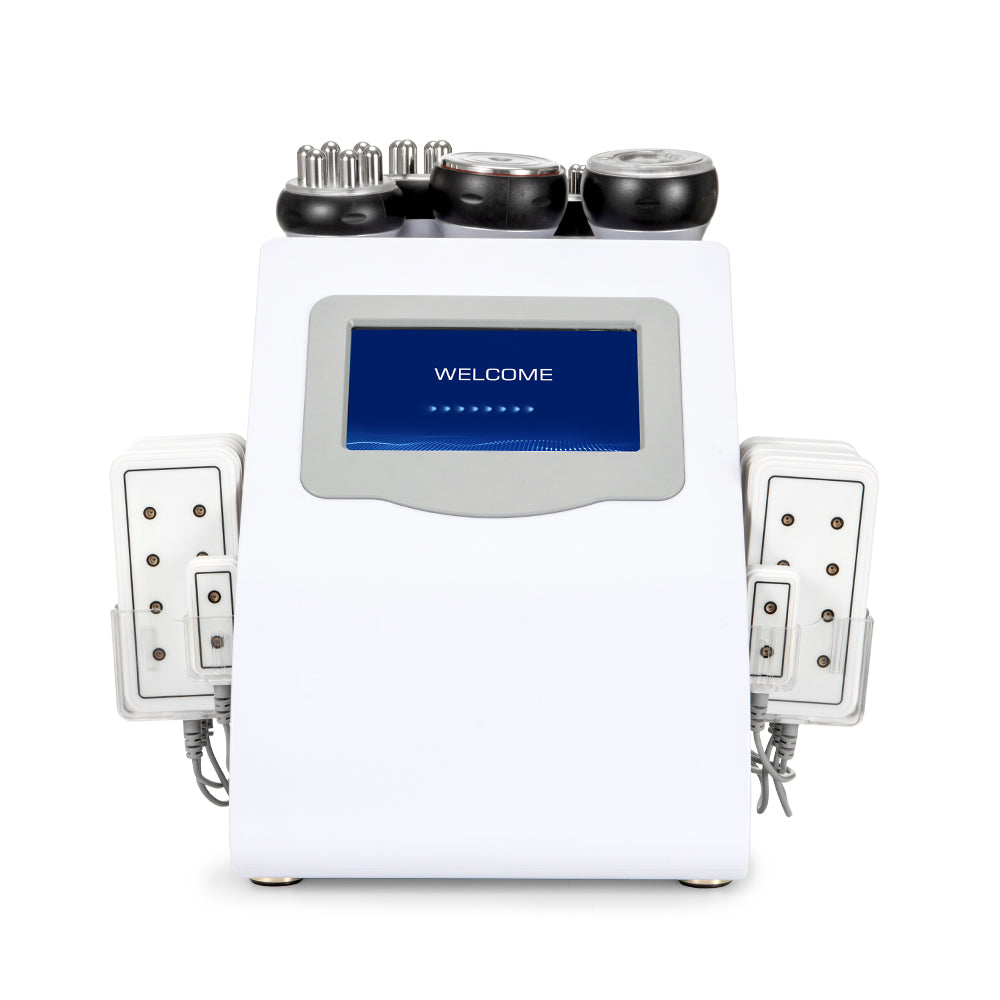6 In 1 80k Cavitation Machine With Vacuum Radiofrequency For Body Cont