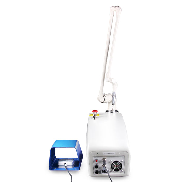 back view of 15W CO2 fractional laser machine for acne scars removal