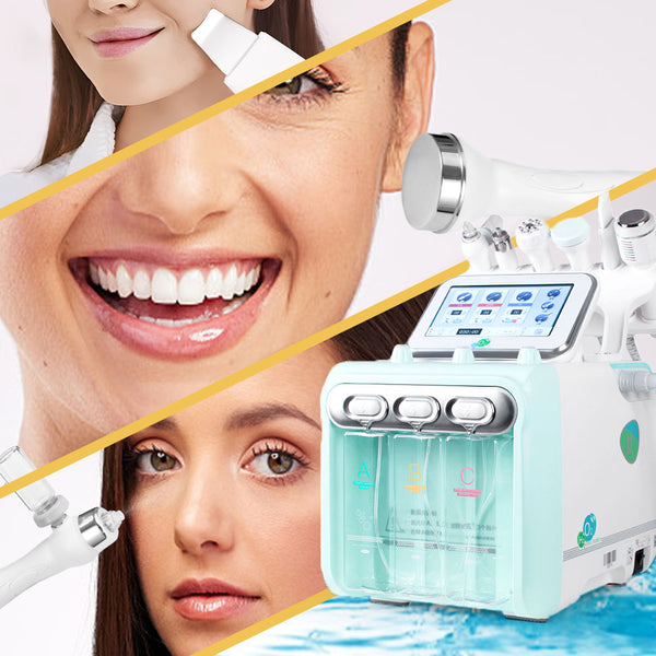 6in1 Hydrodermabrasion Machine For Deep Cleansing Moisturizing Skin Rejuvenation
