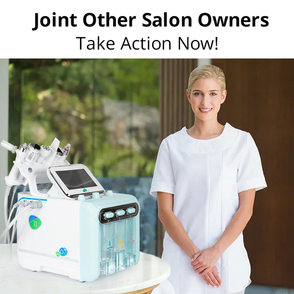 6in1 Hydrodermabrasion Machine For Deep Cleansing Moisturizing Skin Rejuvenation