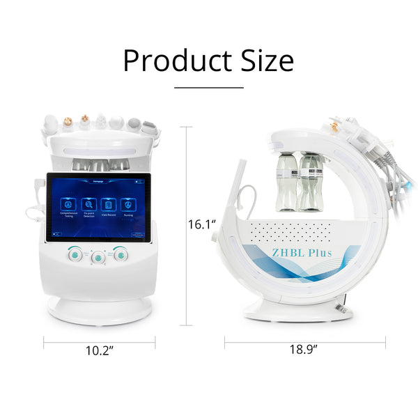 7-In-1 Hydradermabrasion Machine With AI Skin Test For Facial Care