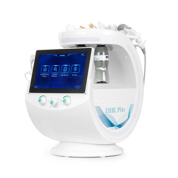 7-In-1 Hydradermabrasion Machine With AI Skin Test For Facial Care