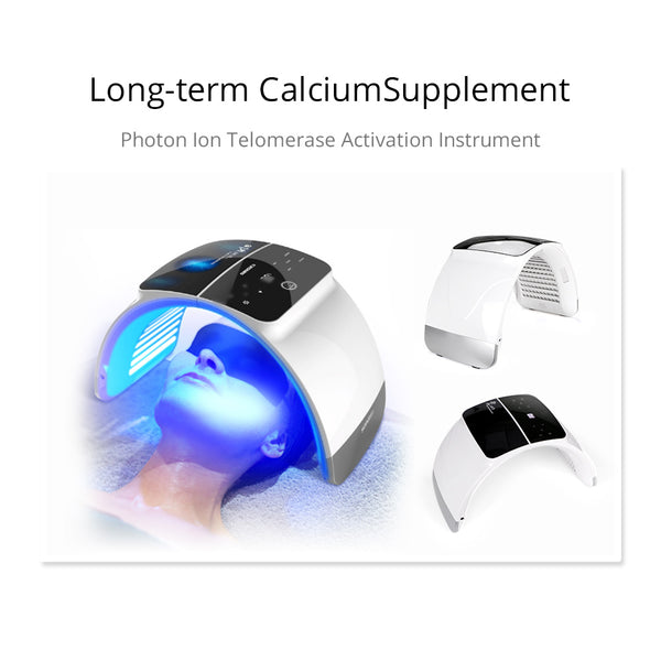 Folding PDT Phototherapy LED Lamp With 7 Colors For Skin Rejuvenation