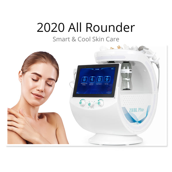 7-In-1 Hydradermabrasion Machine With AI Skin Test For Facial Care