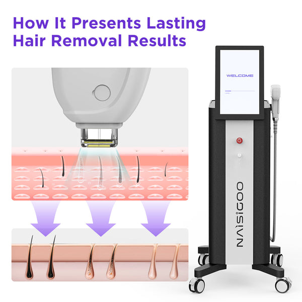 Laser Hair Removal Machine 808 Nm Laser Painless Lasting Hair Removal
