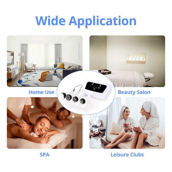 4 In 1 360° Rotating RF Ultrasonic Cavitation 2.5 Body Sculpting Machine