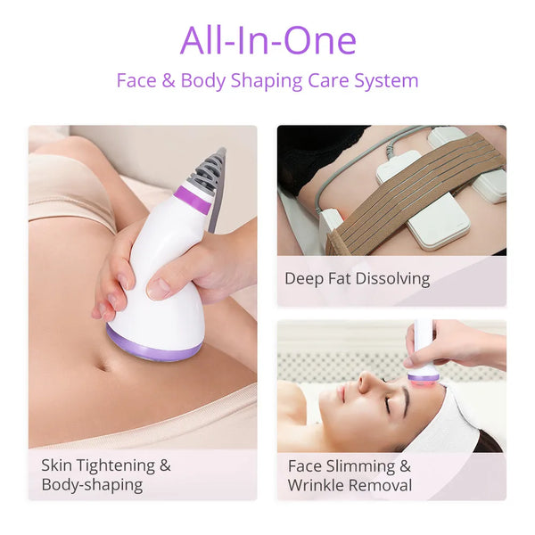 functions of 30K 6 In 1 S Shape Cavitation Machine