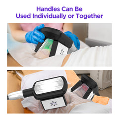 Body Freezing Machine With 2 Large Applicators, 15.6'' Display for Body Shaping for Professional Use
