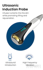 8 In 1 Smart Ice Blue Facial Care Machine For Cleansing, Hydration, Skin Lifting