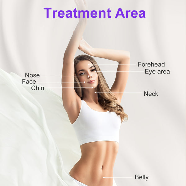 Gold Micro Crystal RF Machine Cold Hammer Skin Tightening Pore Refining For Spa