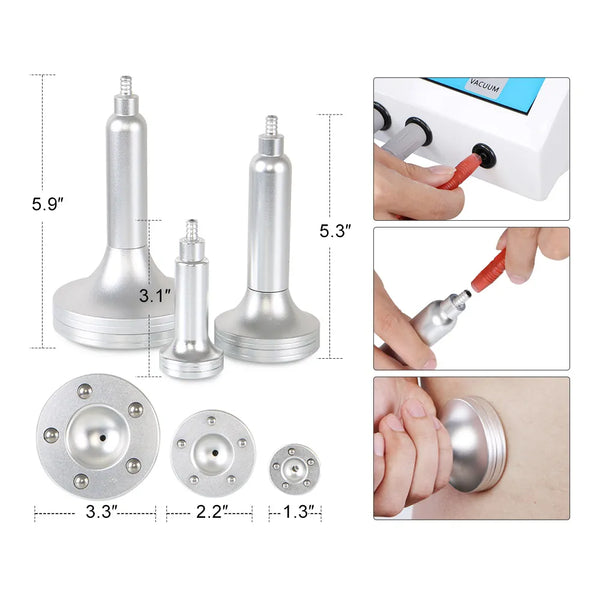 2in1 EMS Microcurrent BIO Body Massage&Vacuum Therapy Machine