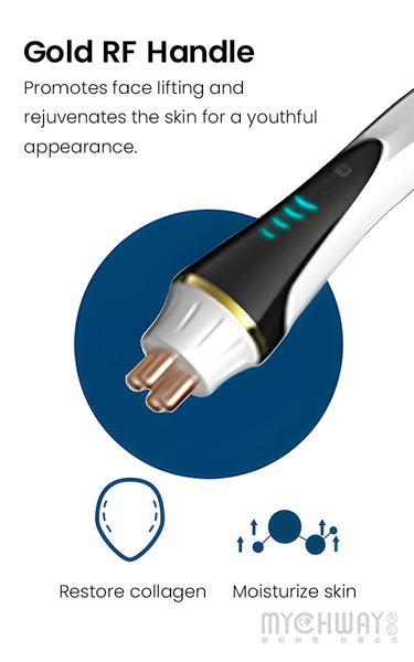 8 In 1 Smart Ice Blue Facial Care Machine For Cleansing, Hydration, Skin Lifting