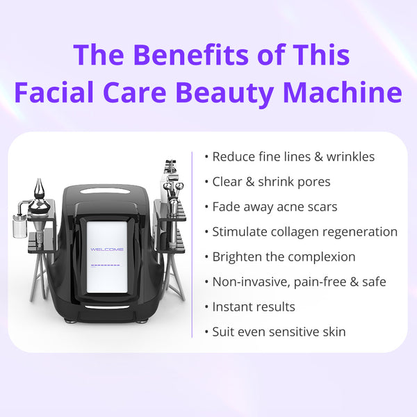 Facial Skin Care Machine For Deep Cleansing Hydration Skin Nourishment