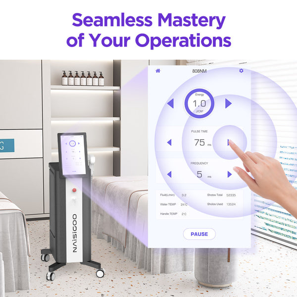 Laser Hair Removal Machine 808 Nm Laser Painless Lasting Hair Removal