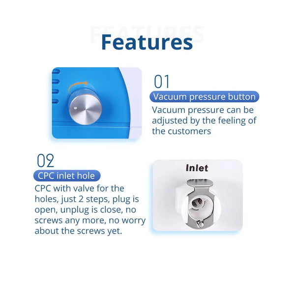 features of double chin machine