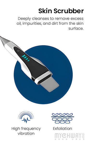 8 In 1 Smart Ice Blue Facial Care Machine For Cleansing, Hydration, Skin Lifting